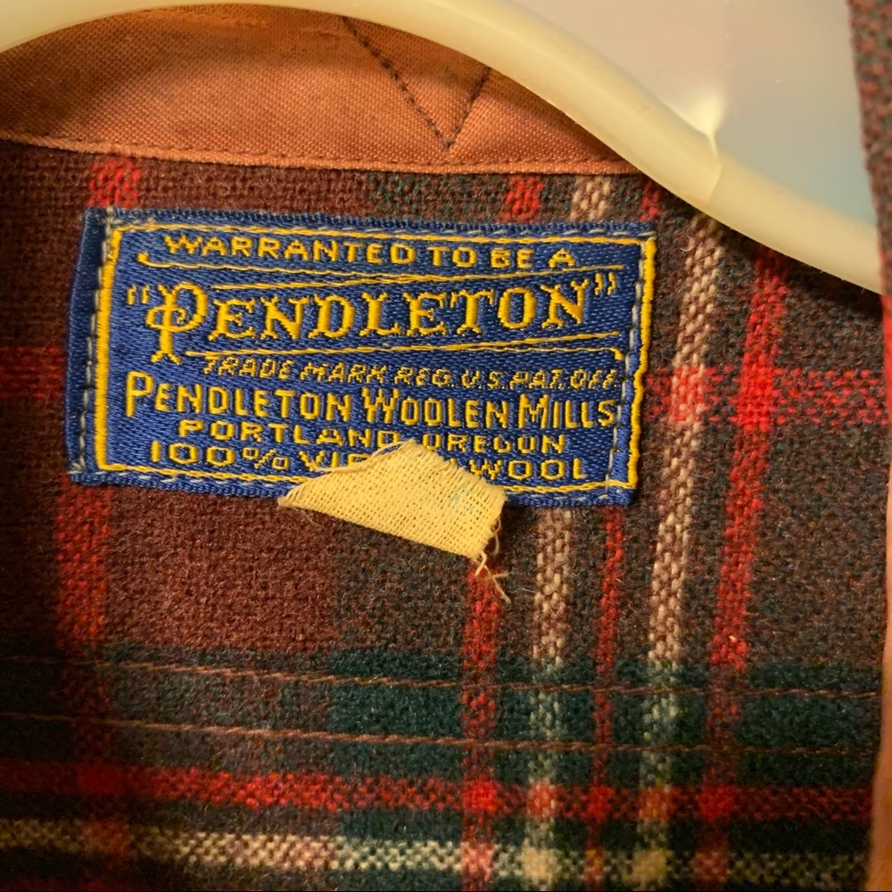 Vintage Pendleton Red- as is